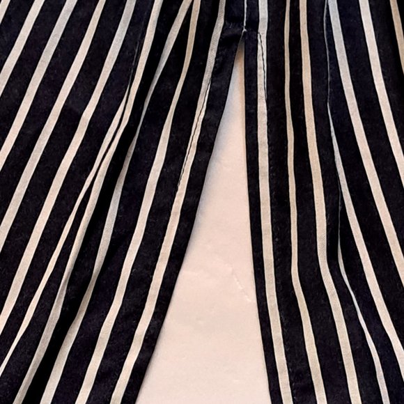 RICKI'S smocked dress Sz 6 MAXI DRESS cold shoulders COTTAGE COASTAL ROMANTIC - Picture 7 of 10